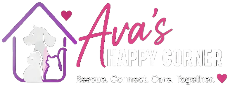 AVA's Happy Corner. Rescue. Connect. Care. Together.